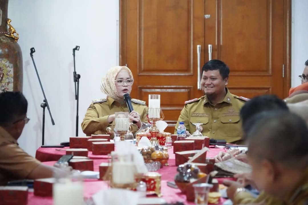 Netta Langsung Gelar Rapat Bersama OPD Banyuasin