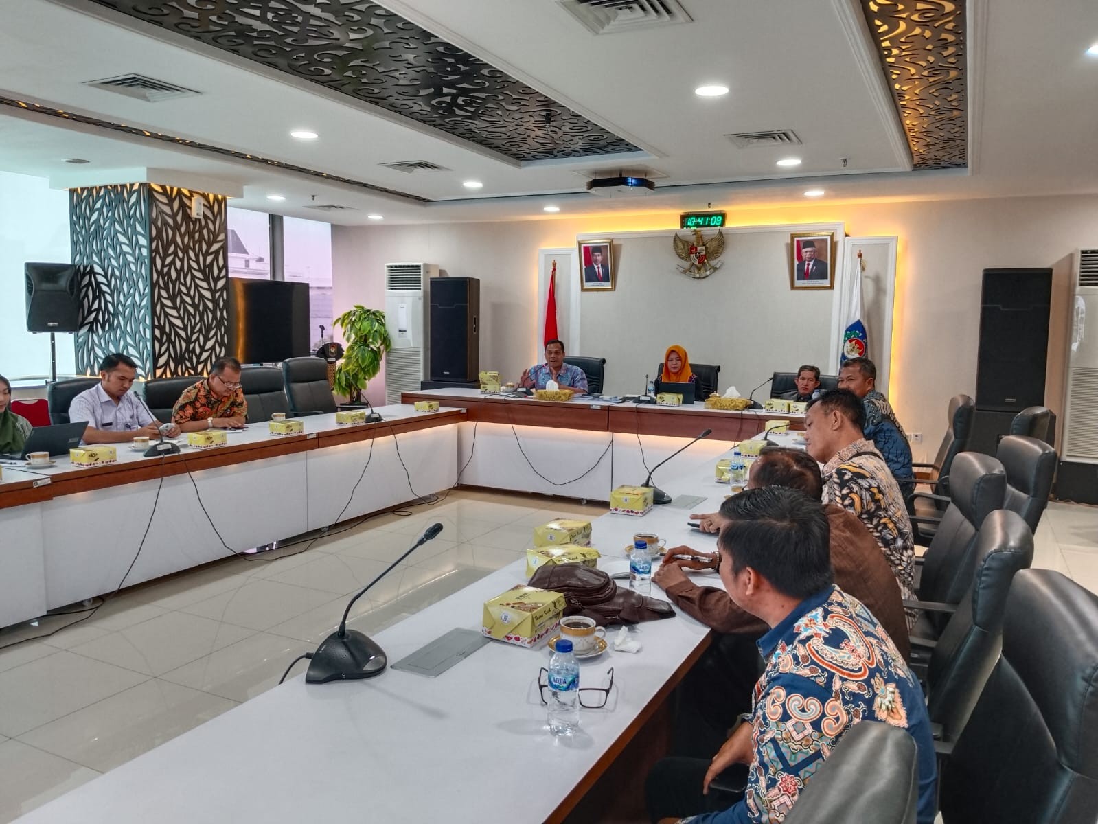 Pemkab Banyuasin Koordinasikan Rencana Pembangunan Kantor Camat Tj Lago ke Kemendagri