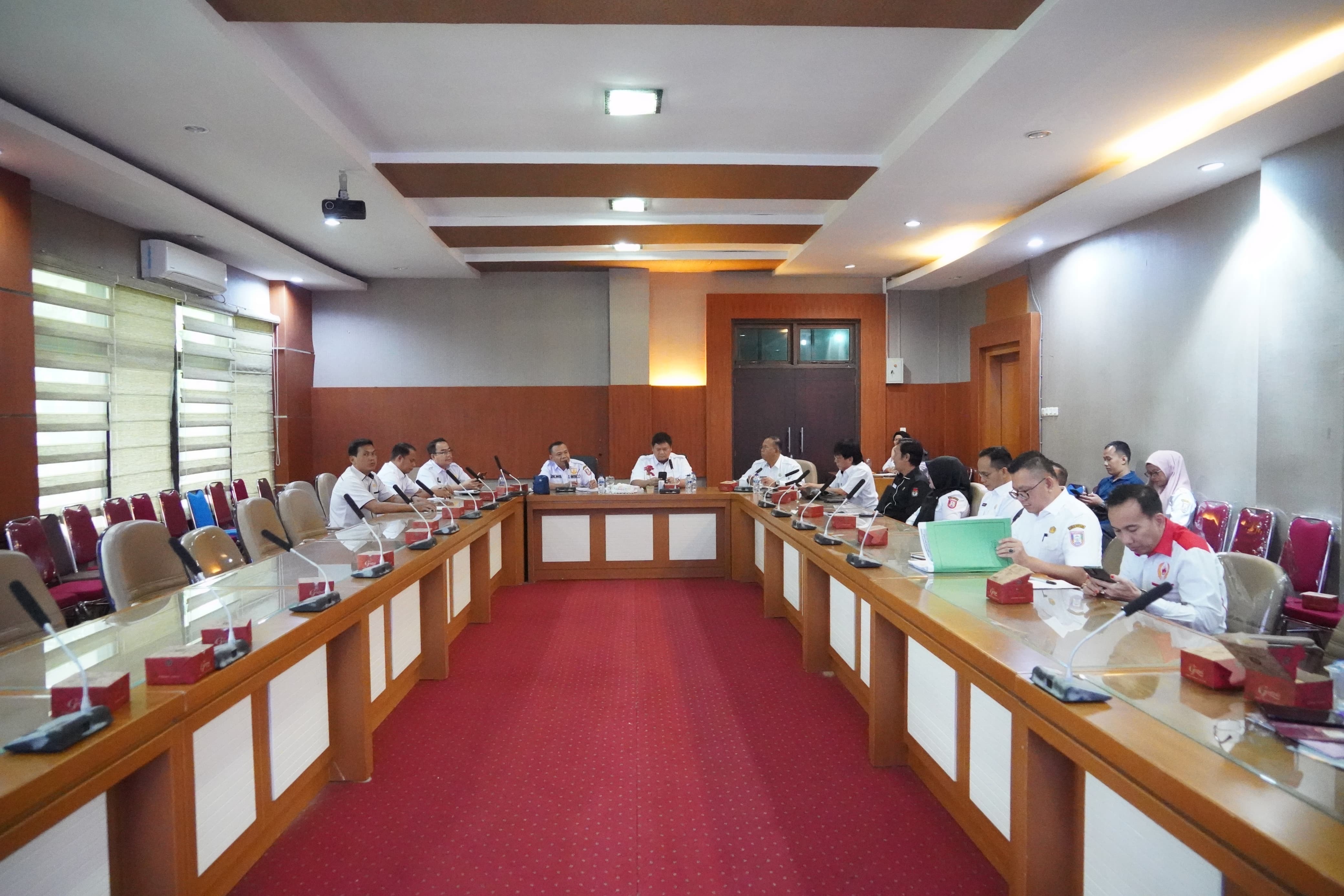 Gercep Sekda Langsung Rapat Bersama