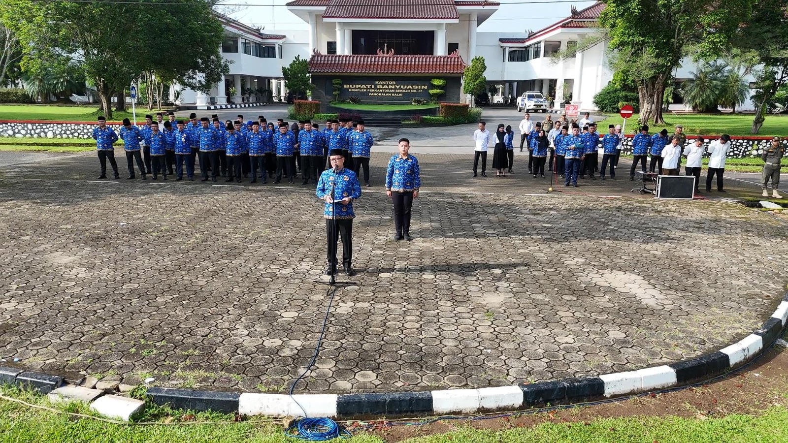 Segera Purna Tugas, Pj Bupati Banyuasin Beri Pesan Haru