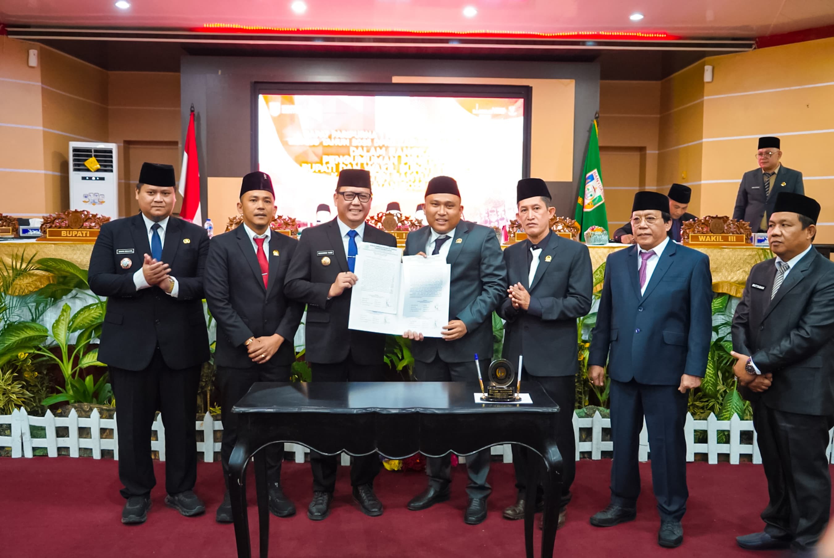 Pemkab dan DPRD Banyuasin Gelar Paripurna